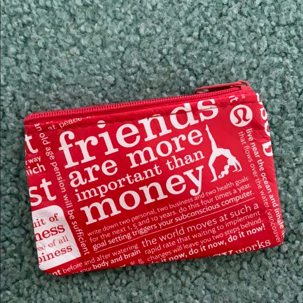 Lululemon Gift Card Holder